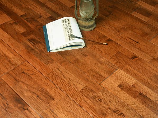 山核桃拼板深色仿古香蕉色视频